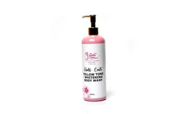 Half Caste Yellow Tone Whitening Body Wash(500ml)