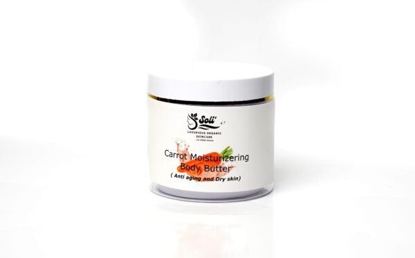 Carrots 🥕 Moisturizering Body Butter (Anti aging and dry skin) 300g
