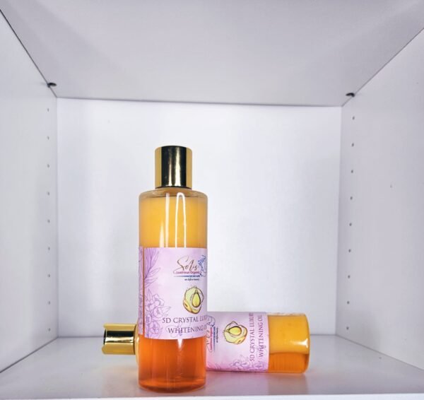 5 D whitening body oil