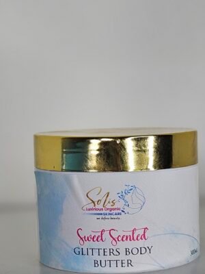 Sweet scented Glitter body butter