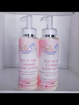 POP IT OUT CARAMEL GLOW LOTION