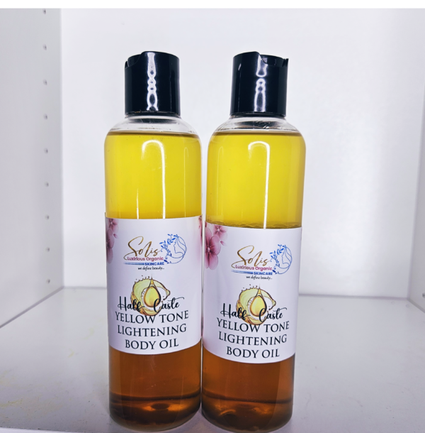 Half Caste Yellow Tone Lightening body oil